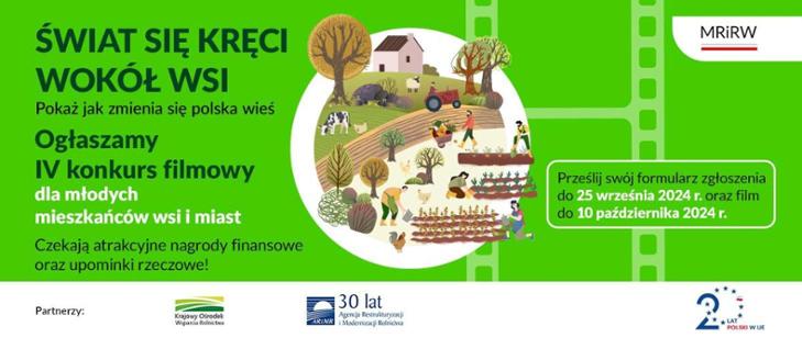 IV KONKURS FILMOWY ŚWIAT SIĘ KRĘCI WOKÓŁ WSI