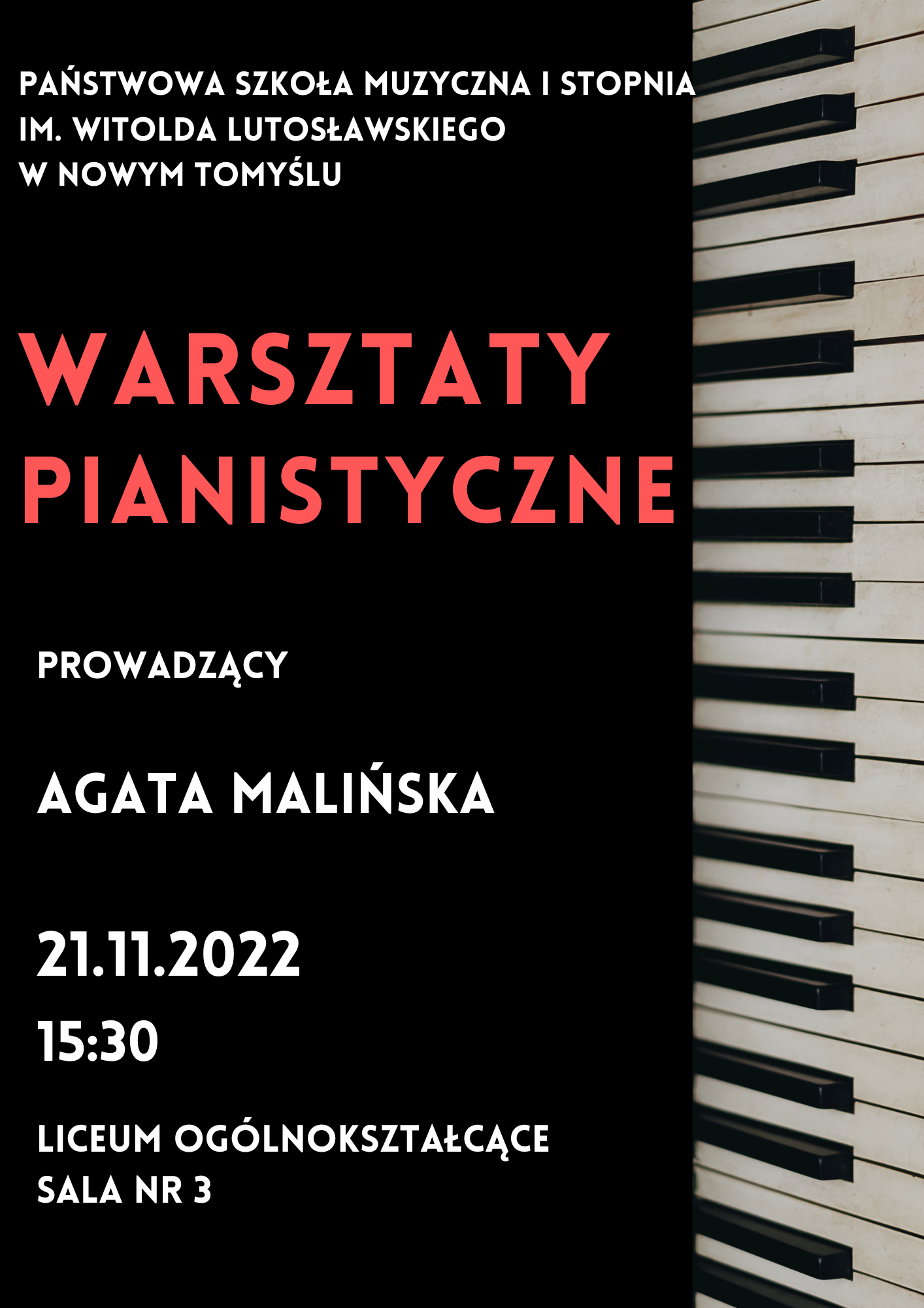 Warsztaty pianistyczne