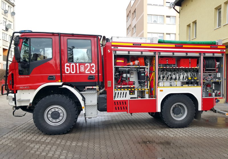 Średni samochód ratowniczo-gaśniczy kategorii terenowej do gaszenia pożarów w trudno dostępnym terenie – KP PSP Zgorzelec 2
