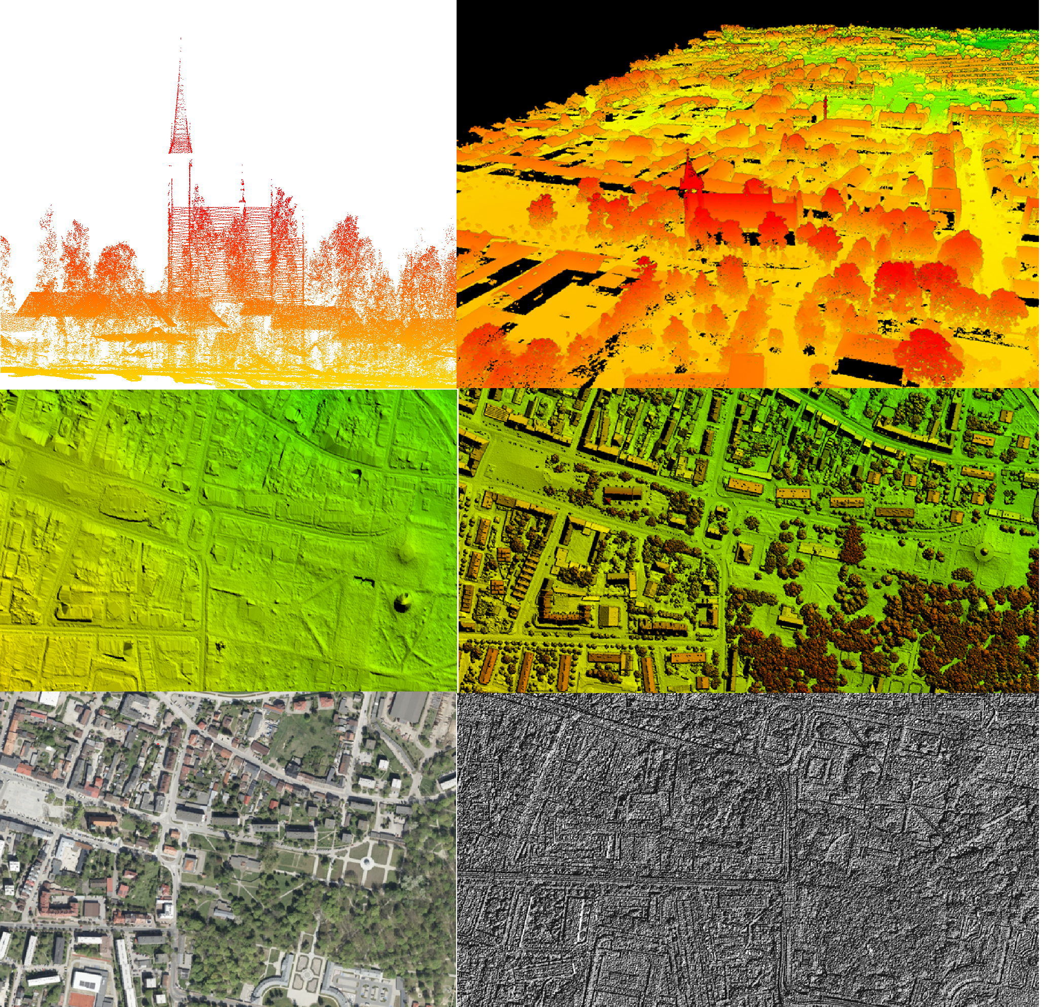Ilustracja przedstawia dane fotogrametryczne