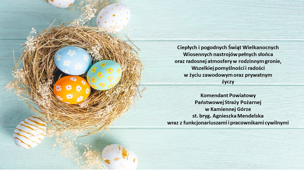 Życzenia Komendanta Powiatowego w Kamiennej Górze