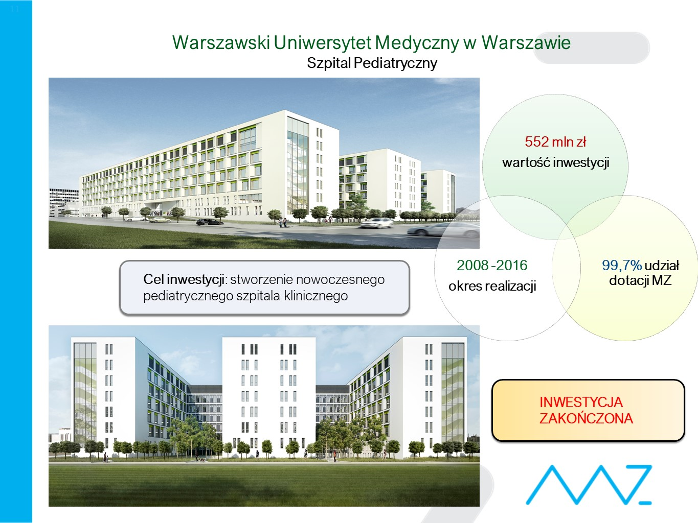 Szpital Pediatryczny Warszawskiego Uniwersytetu Medycznego w Warszawie