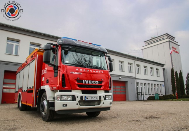 Samochód Iveco Eurocargo.