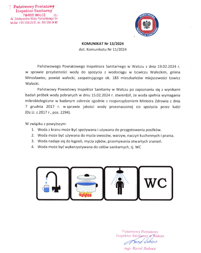 komunikat nr 13/2024