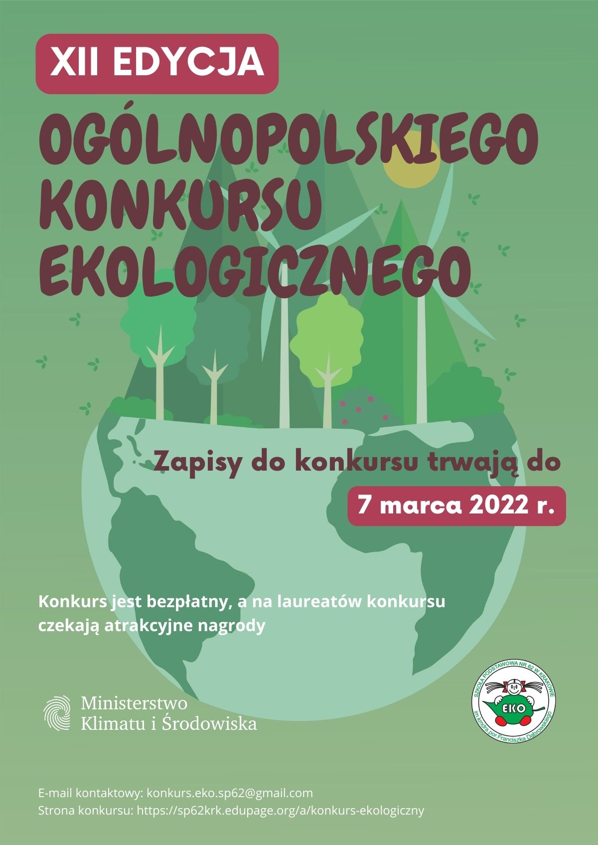 XII Ogólnopolski Konkurs Ekologiczny