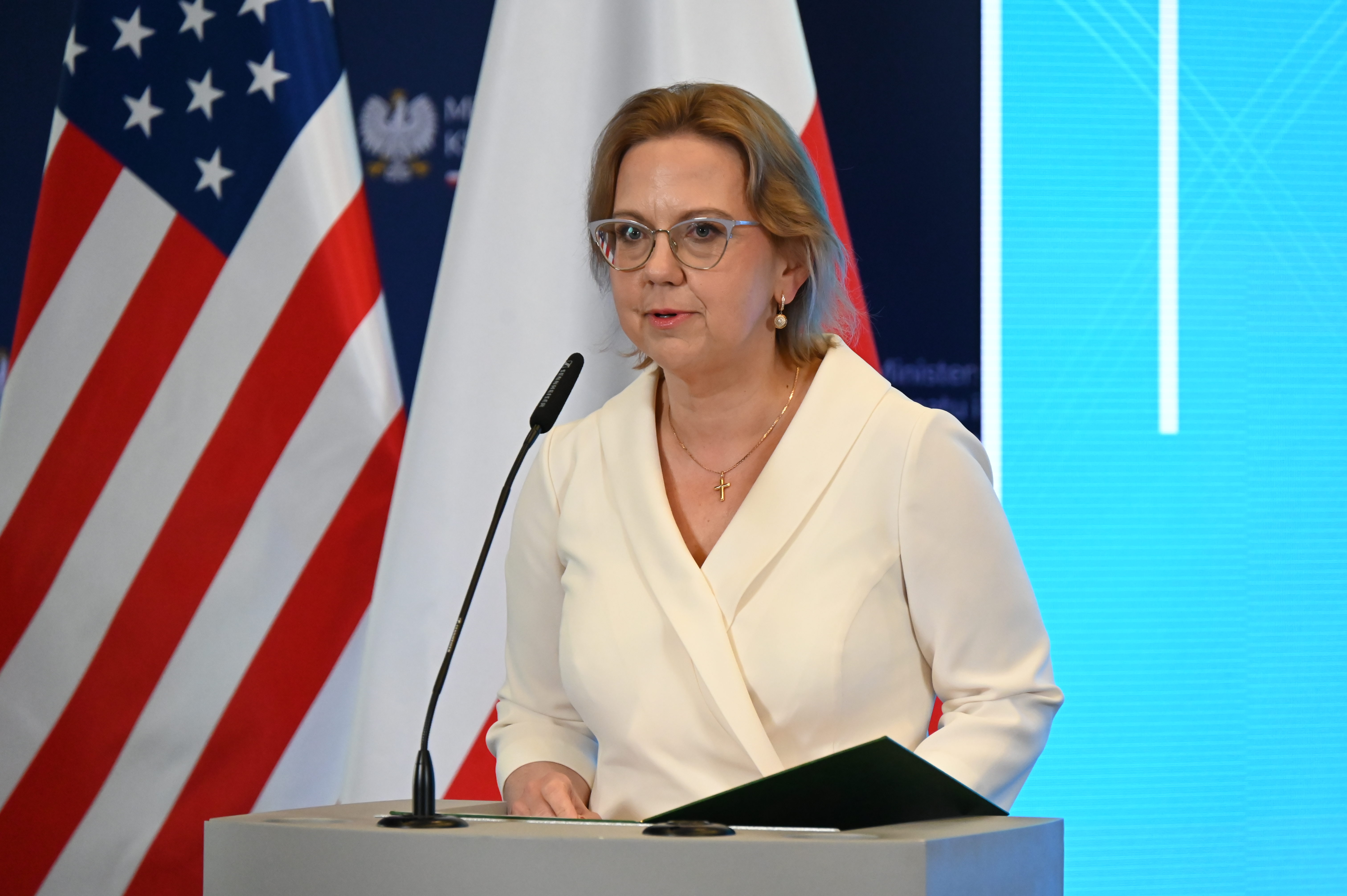 Minister Klimatu i Środowiska Anna Moskwa 