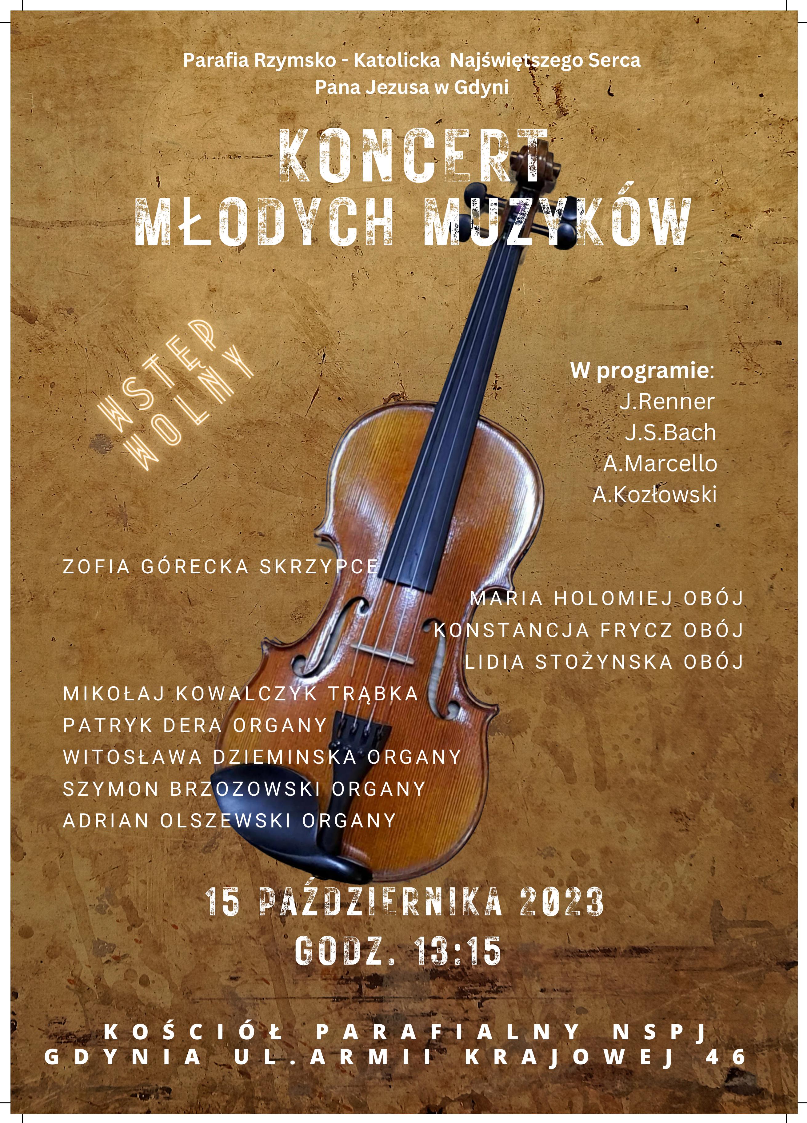 Koncert Młodych Muzyków