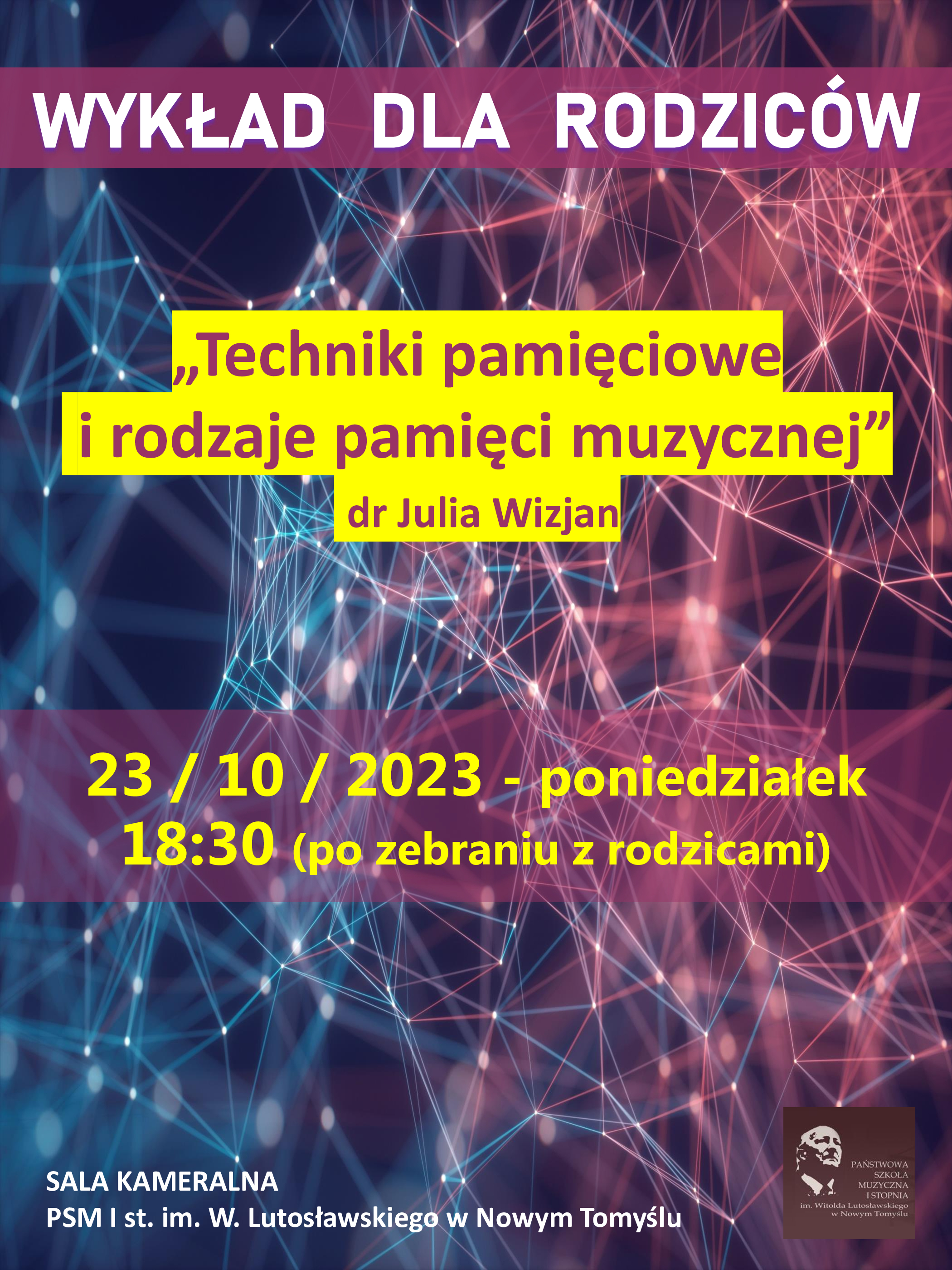 Plakat - Warsztaty dla rodziców