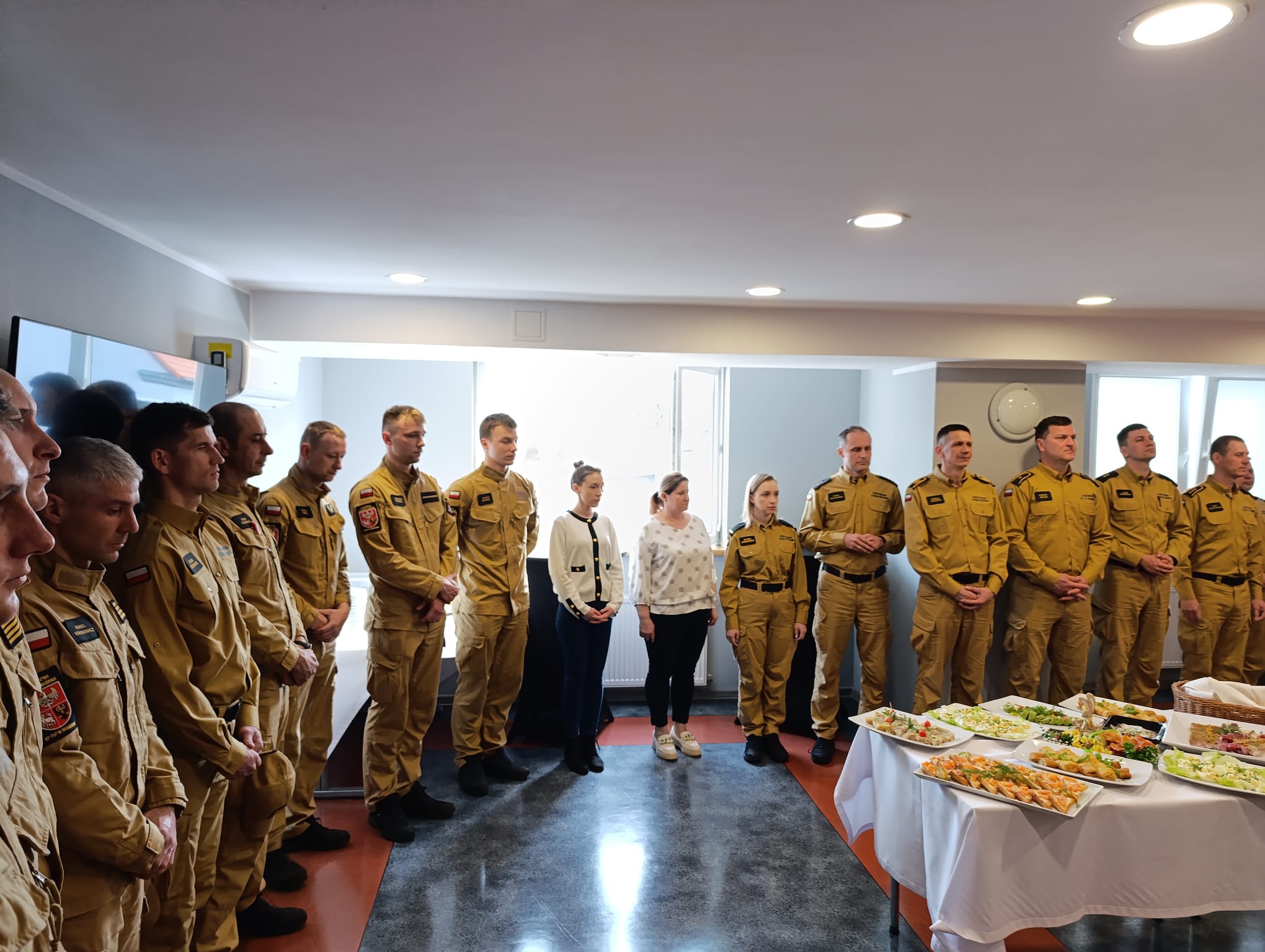 Spotkanie Wielkanocne w Komendzie Powiatowej PSP Braniewo