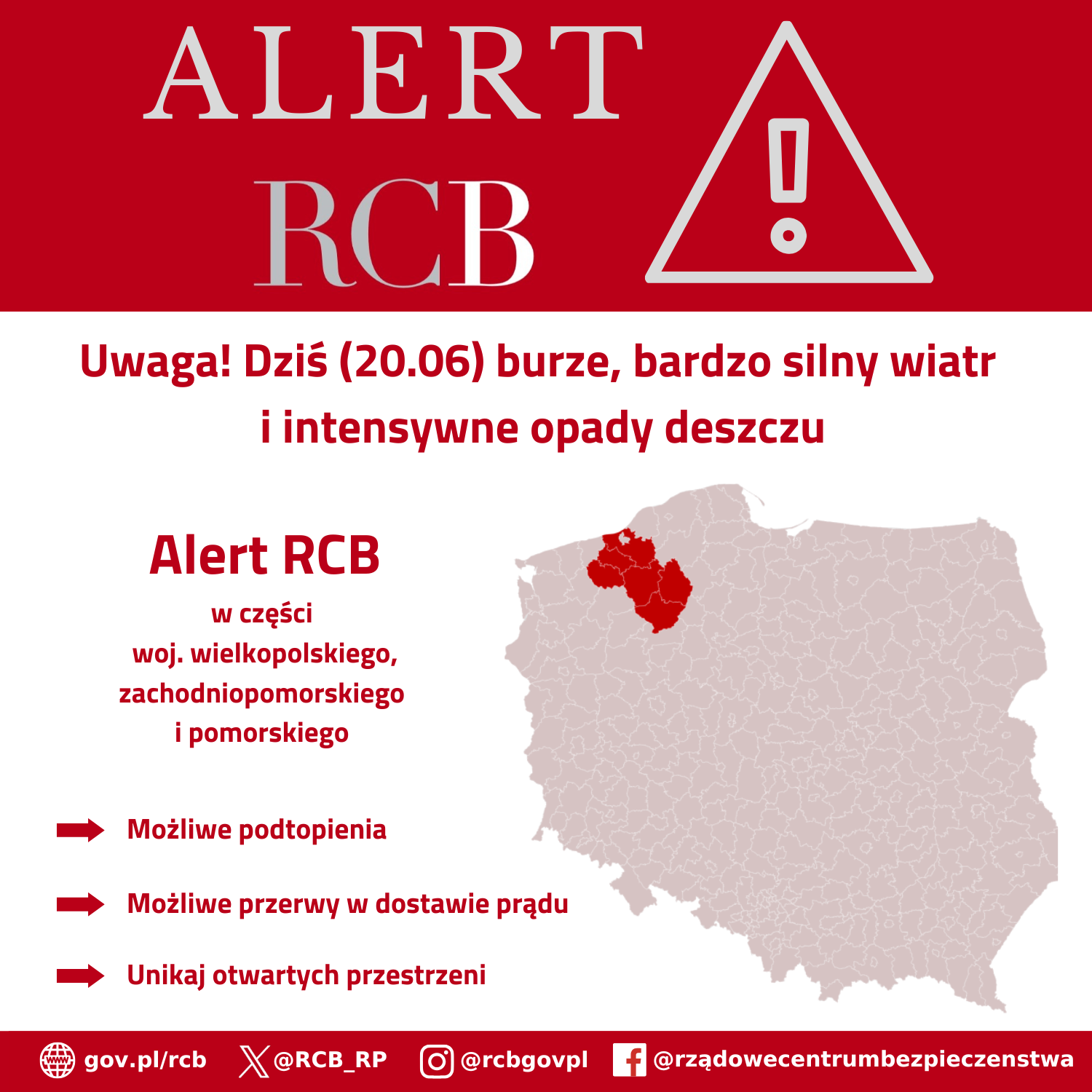 Alert RCB - 20.06 - aktualizacja