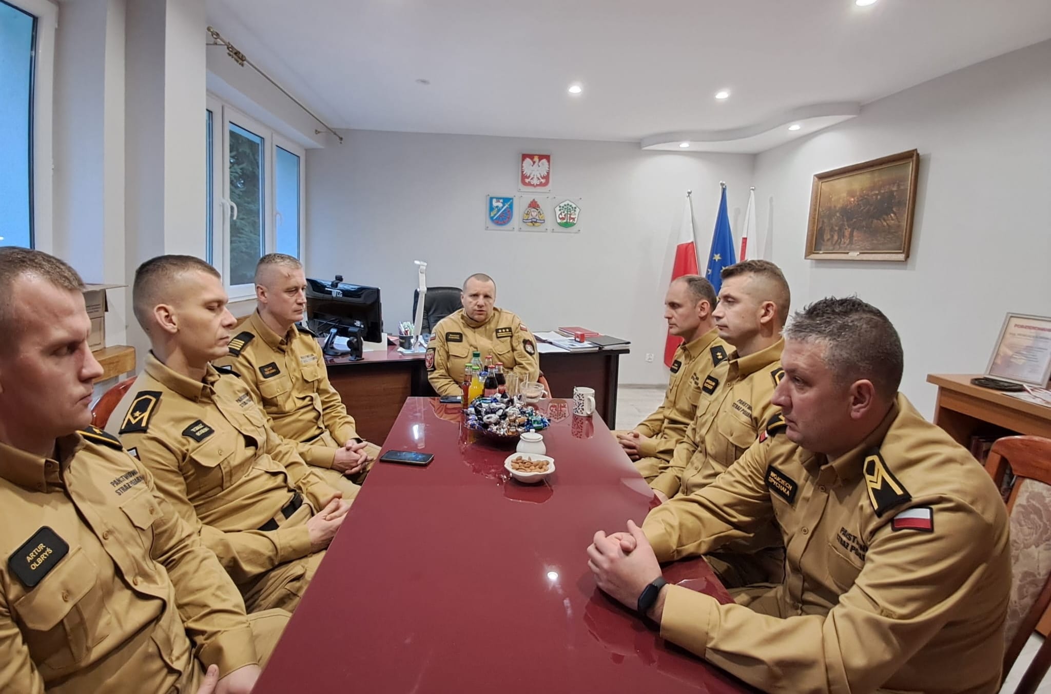 Odprawa służbowa z dyżurnymi SKKP