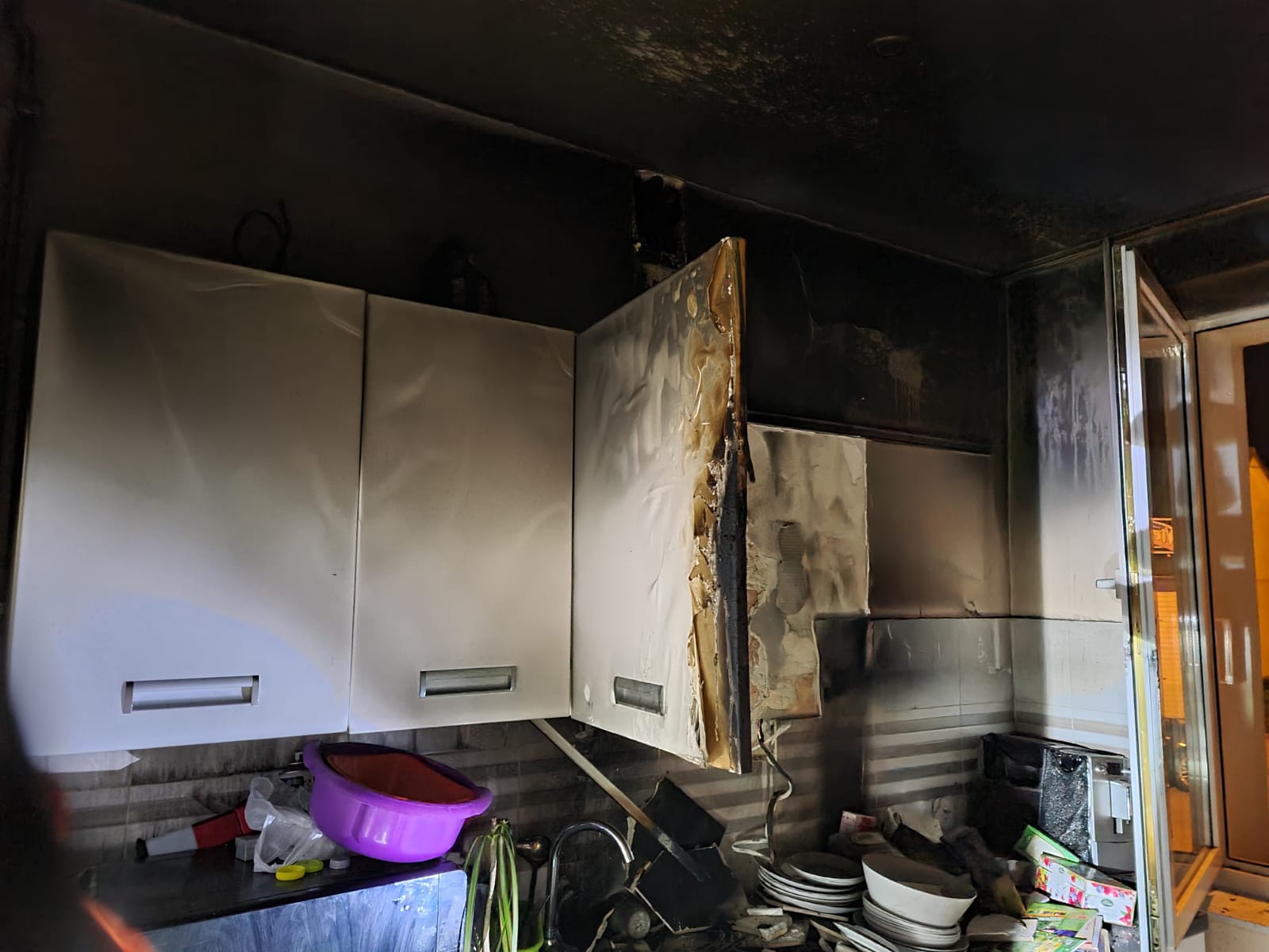 pożar na Międzyrzeckiej