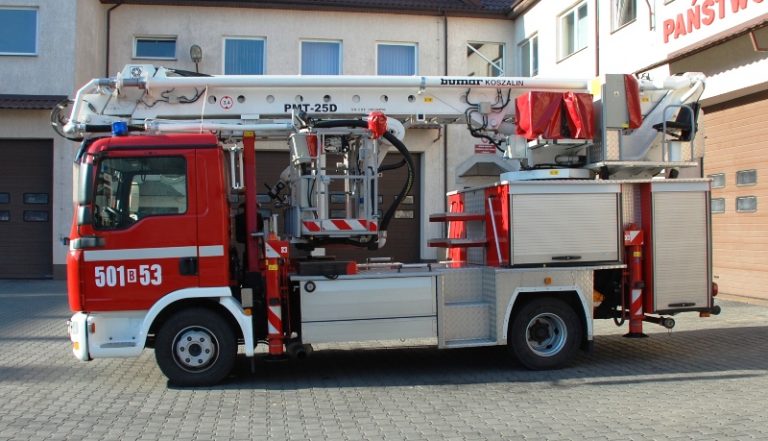 samochód pożarniczy