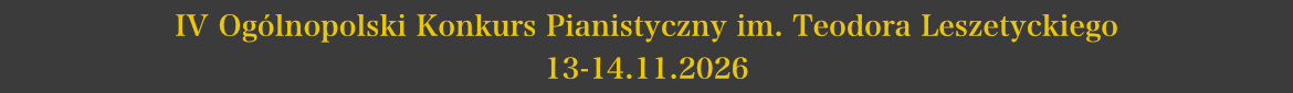 Kolorowe tło i napis z nazwą konkursu oraz datą