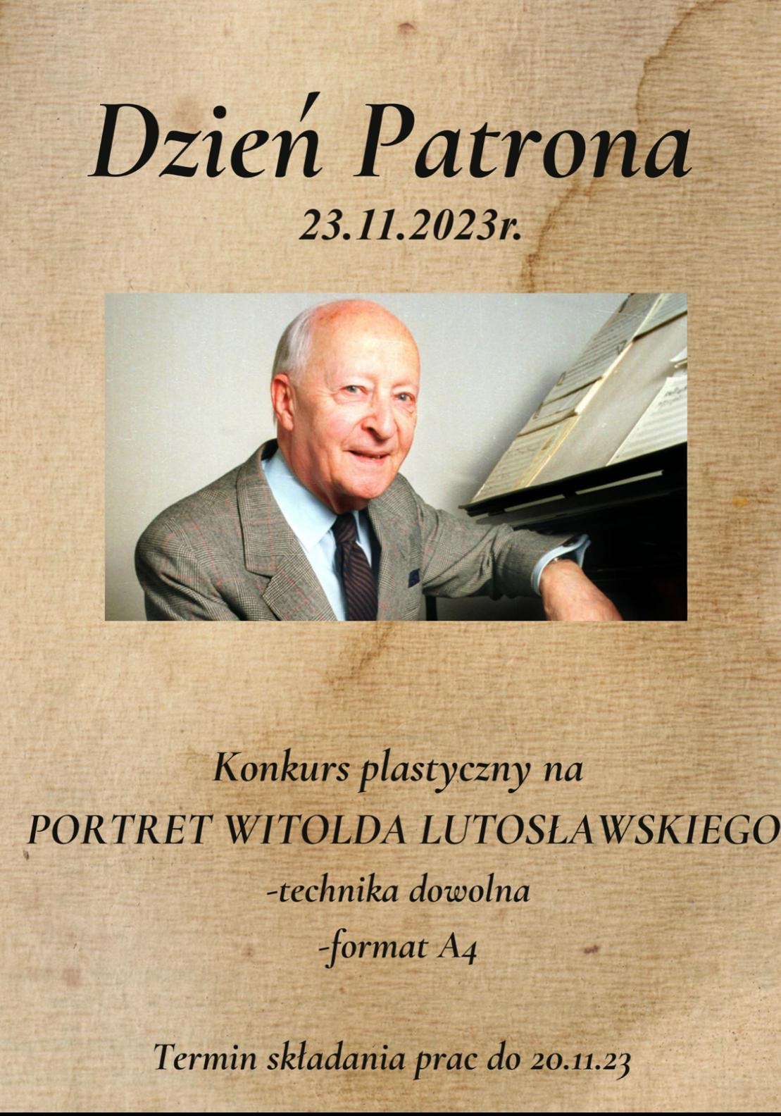 Plakat - konkurs plastyczny