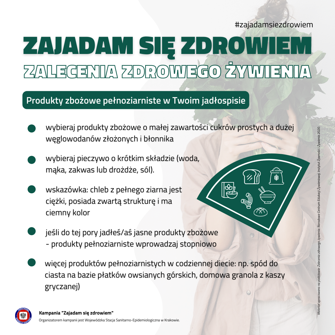 produkty pełnoziarniste zbożowe