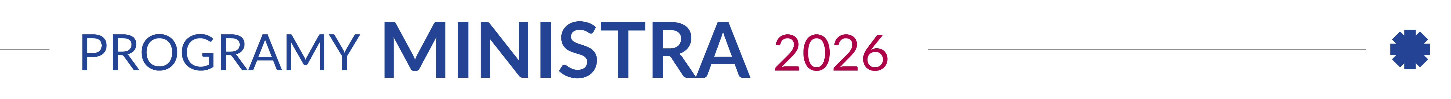 Programy Ministra na 2026 r.