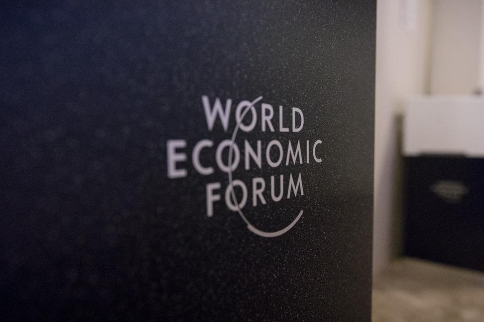 Logo Światowego Forum Ekonomicznego.