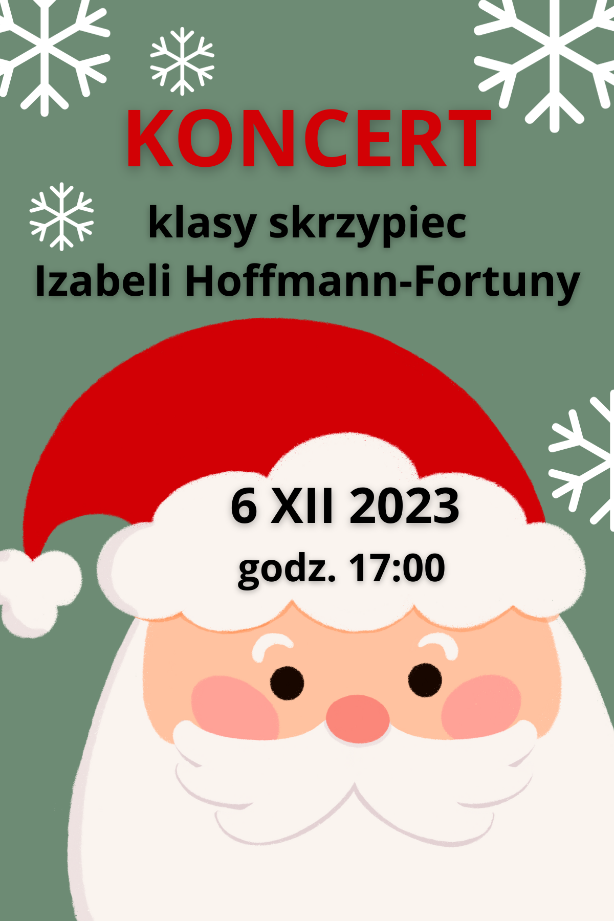 Koncert klasy skrzypiec