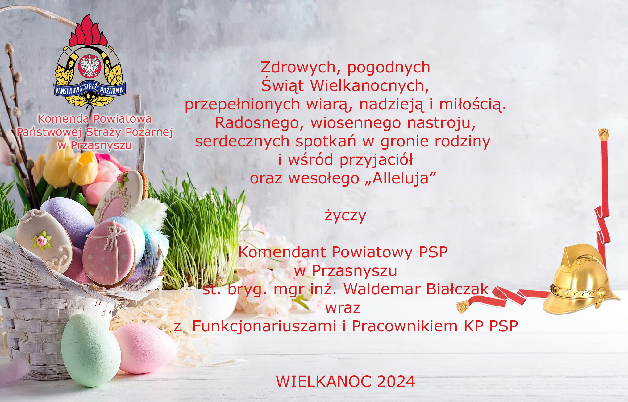  Życzenia Przasnyskich Strażaków czytaj więcej: