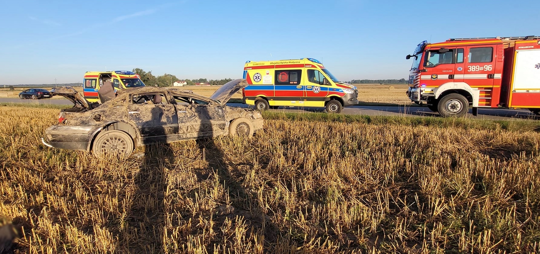 2022-07-29 - Tchórzew, fot. OSP Zbuczyn 