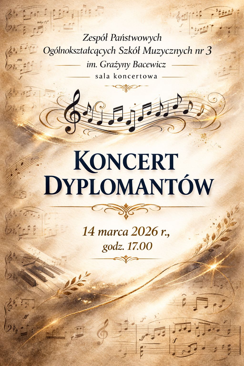 Koncert dyplomantów 2026