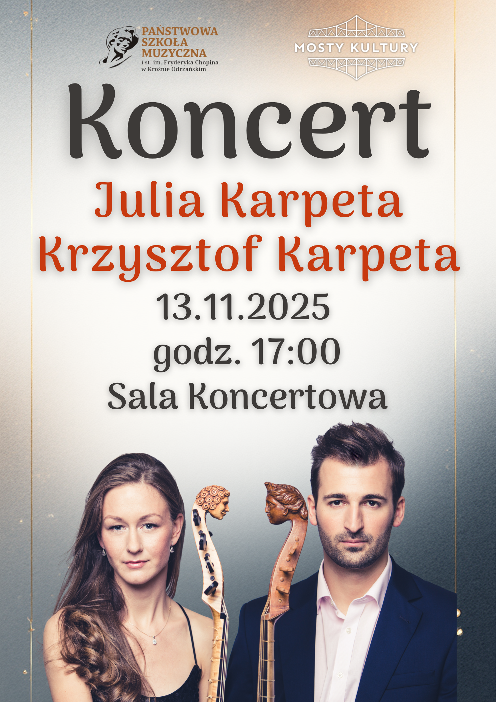 plakat koncert wiolonczelowy