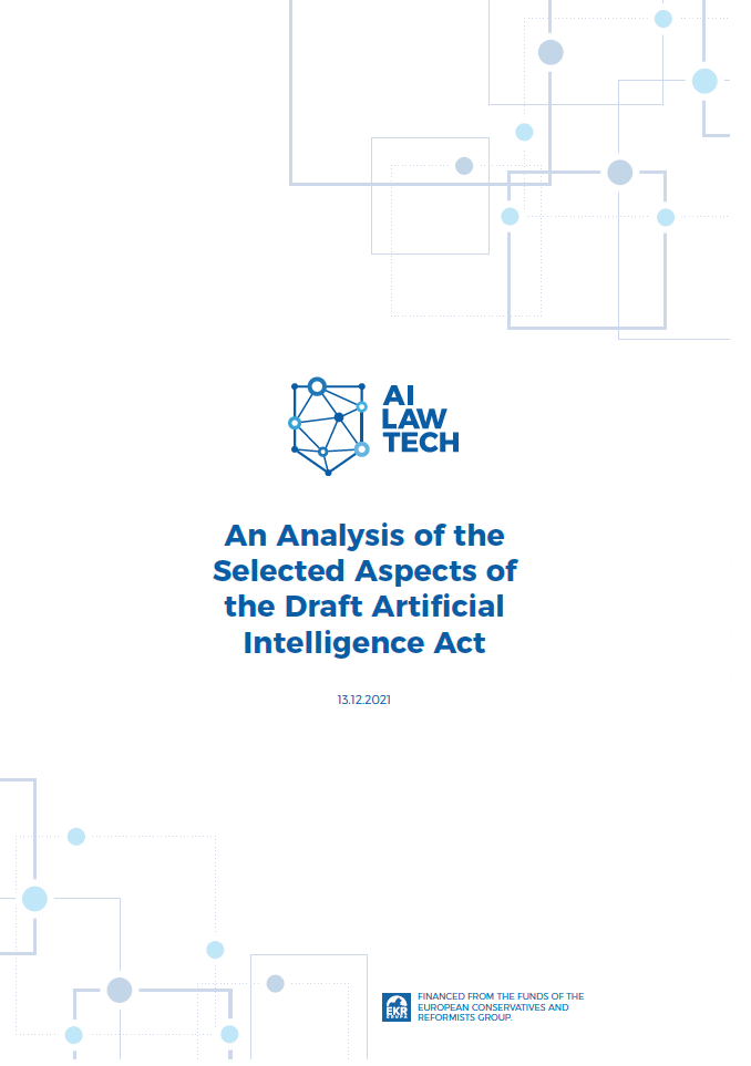 An Analysis od the Selected Aspects of the Draft Artificial Intelligence Act