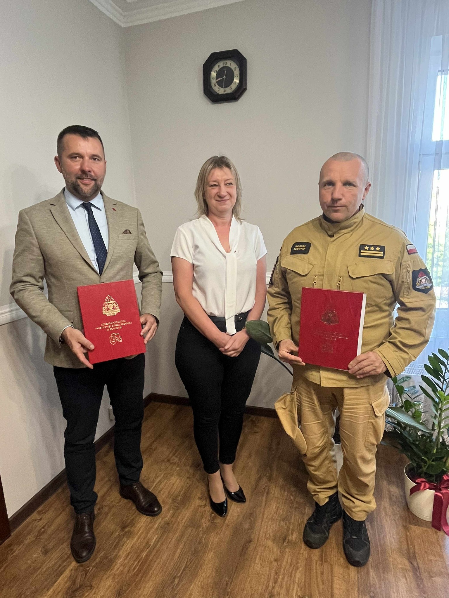 Gmina Pieniężno wspiera Państwową Straż Pożarną