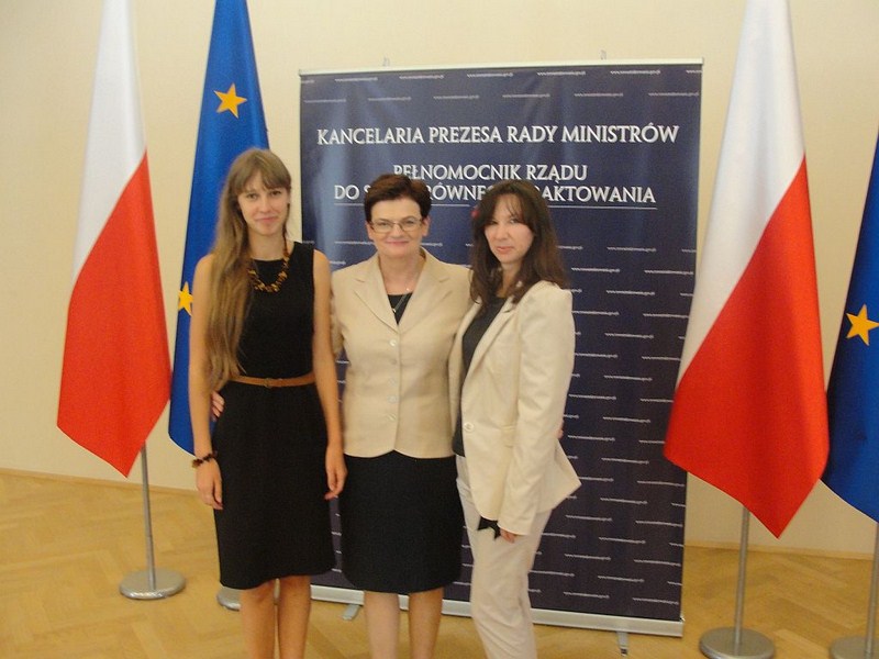 UCZENNICA ARLETTA LITWINOWICZ WYRÓŻNIONA W OGÓLNOPOLSKIM KONKURSIE ,,JESTEM SZEFOWĄ”