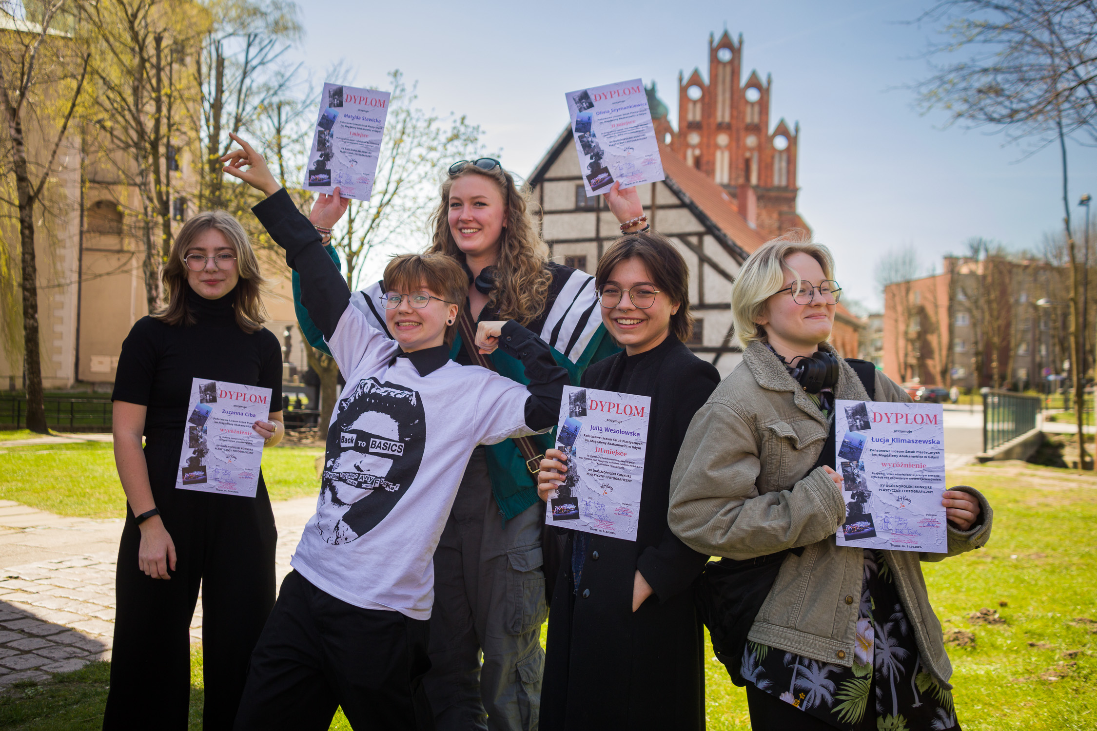 Laureatki konkursu Witkacy i Ja