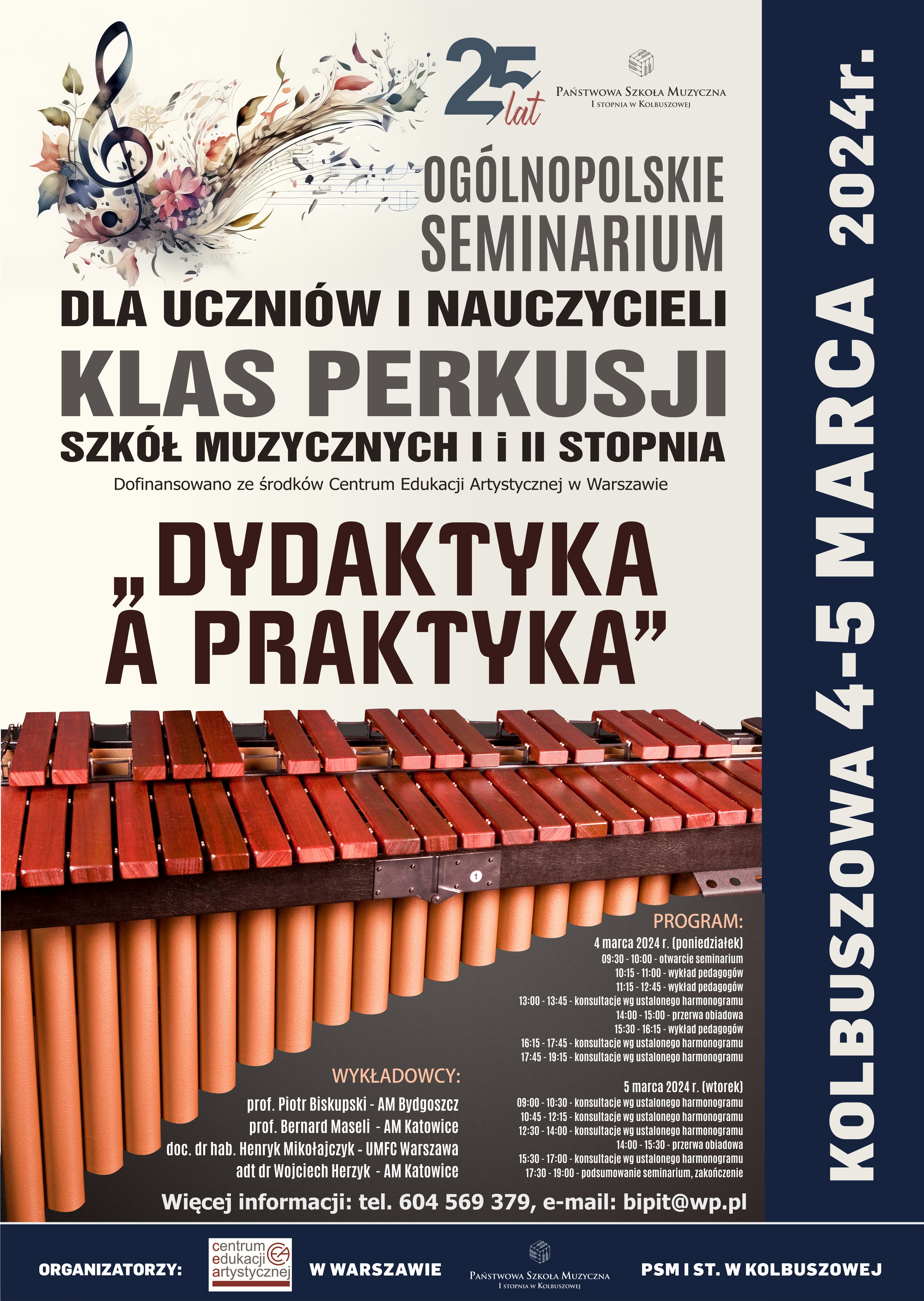 Ogólnopolskie Seminarium Perkusyjne 2024