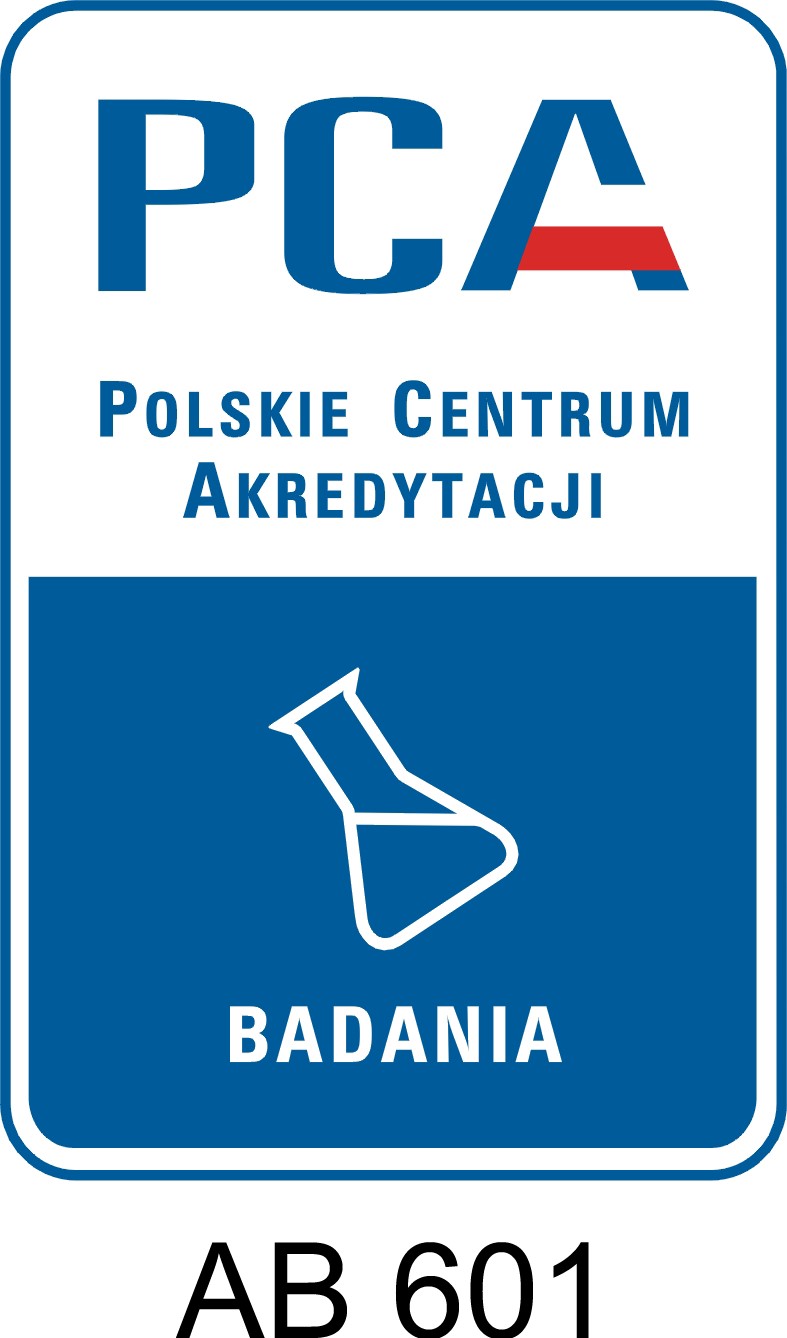 Certyfikat Akredytacji nr AB 601
