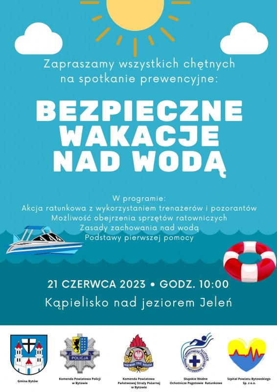 Bezpieczne wakacje nad wodą