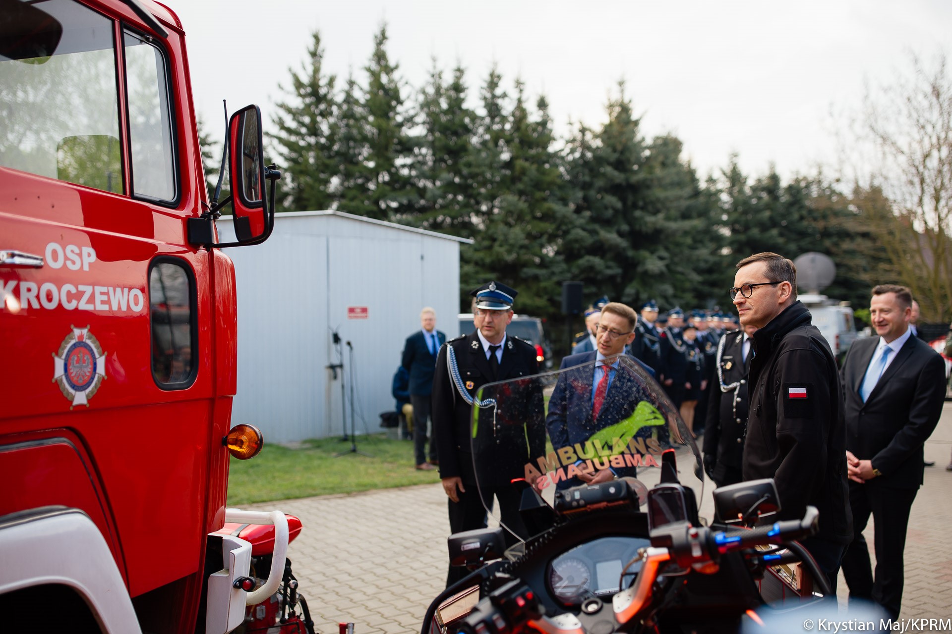 Poland's monk-firefighters given new engine to help protect