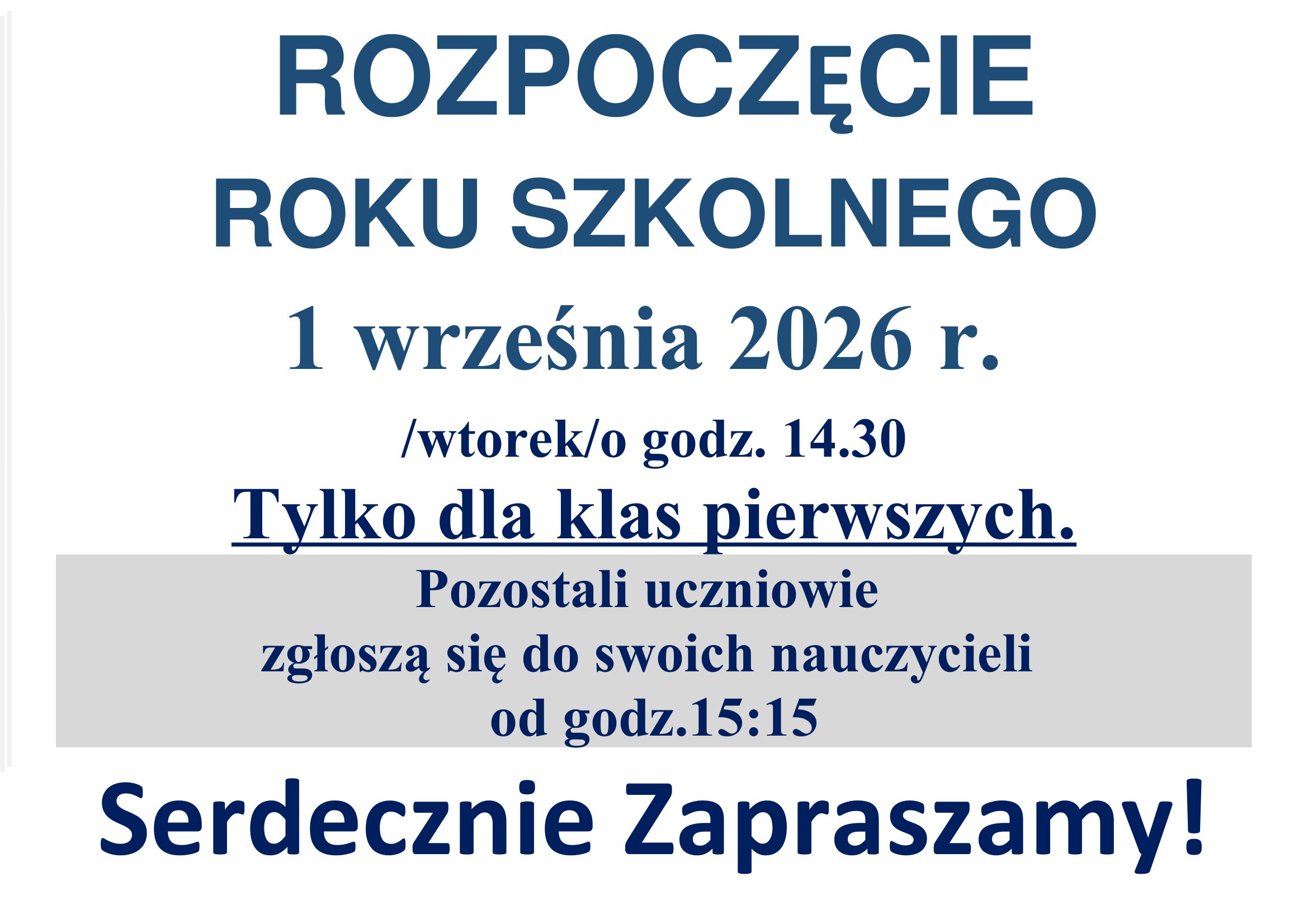 rozpoczęcie