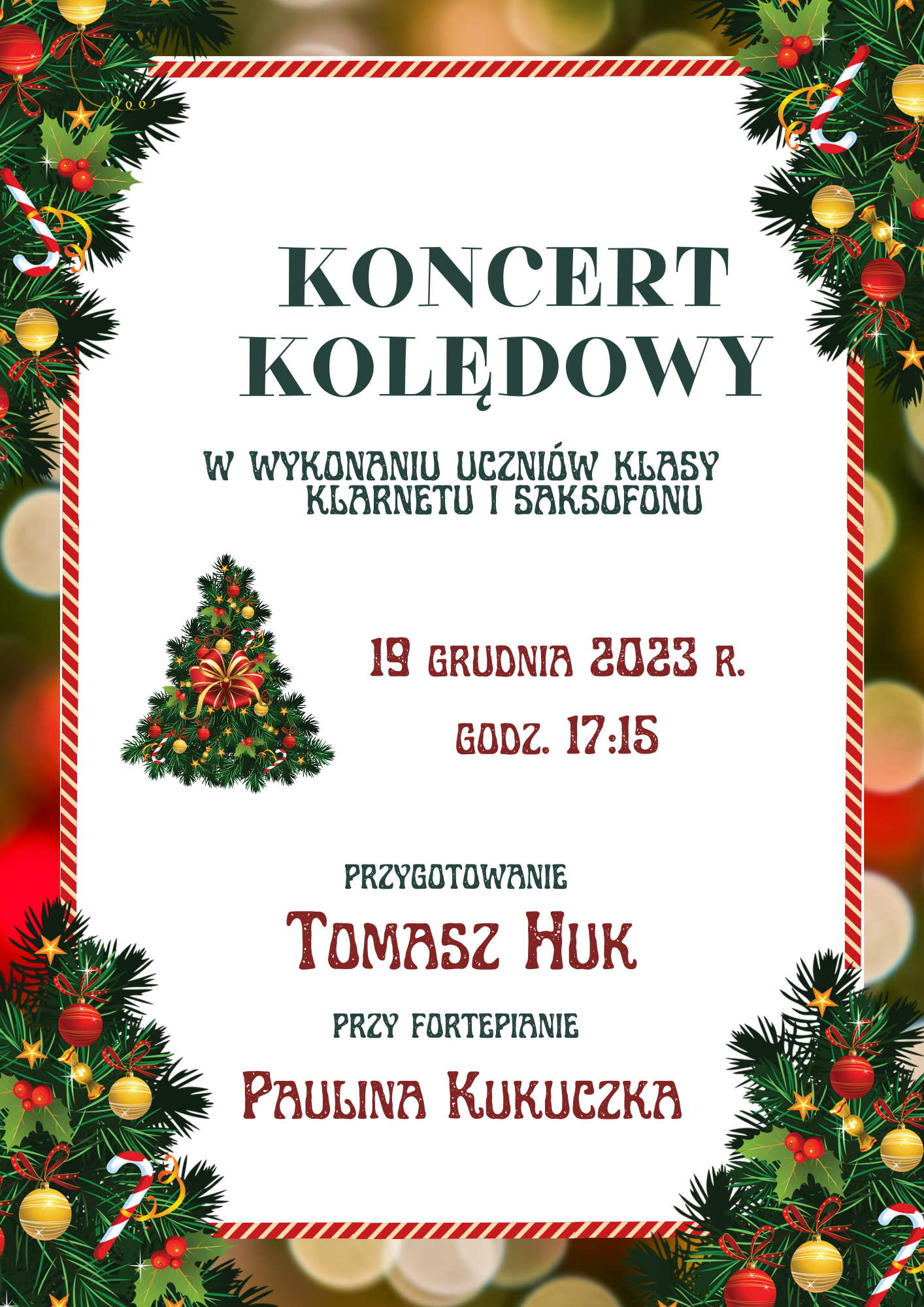 koncert kolęd 19.12.2023 r.