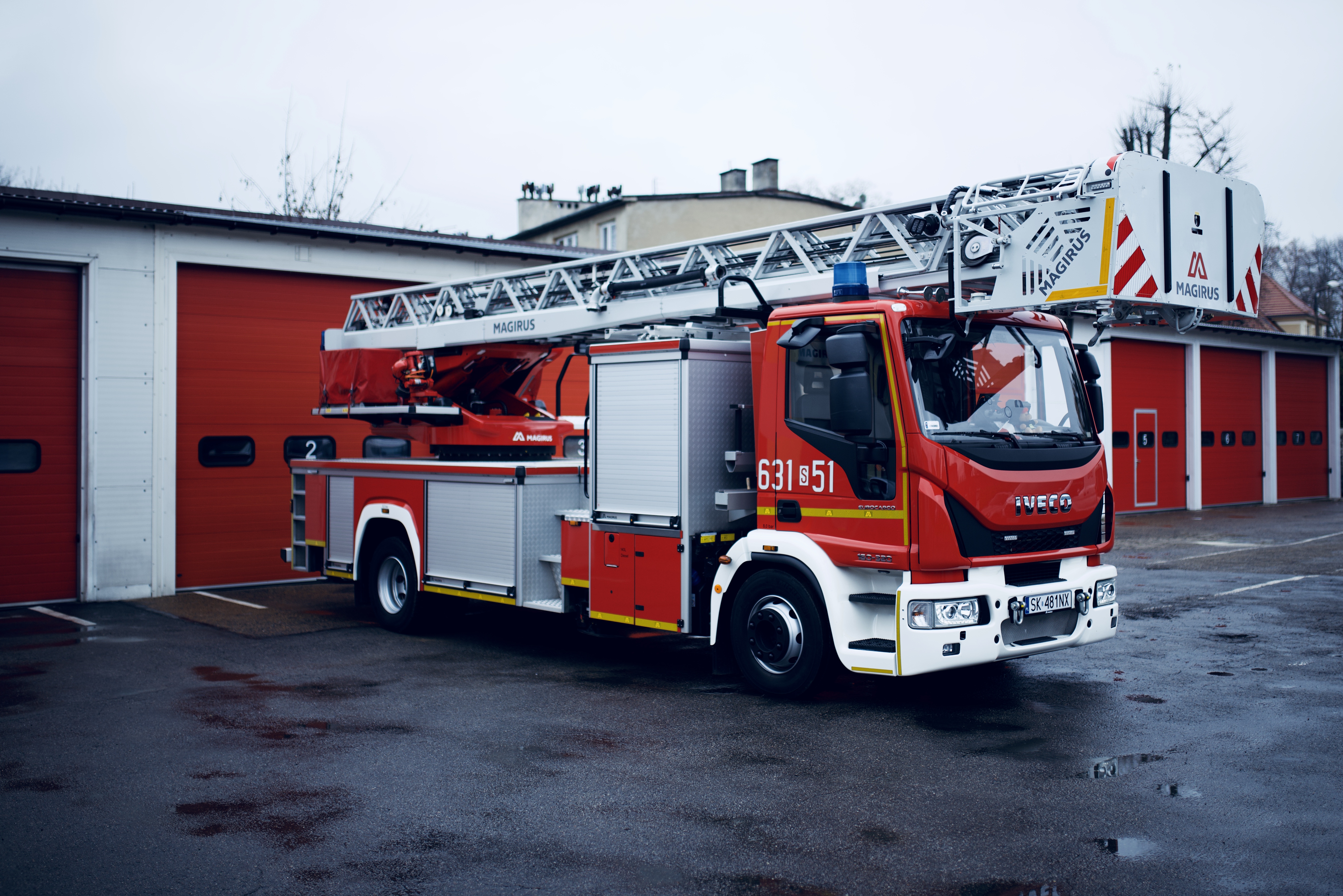 Samochód specjalny drabina SD 31