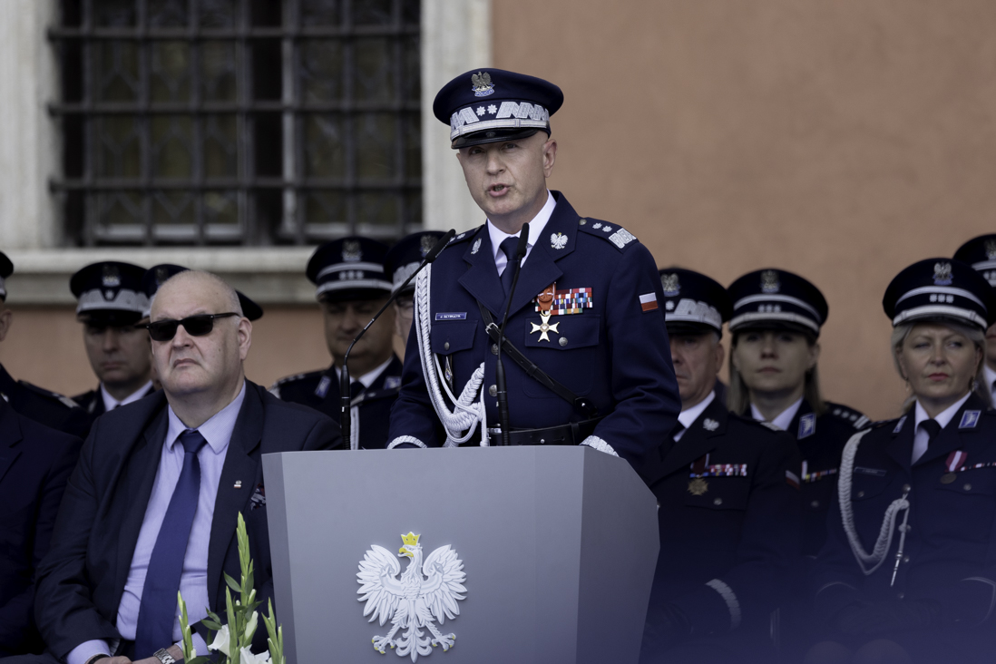 Komendant główny Polskiej Policji Jarosław Szymczyk