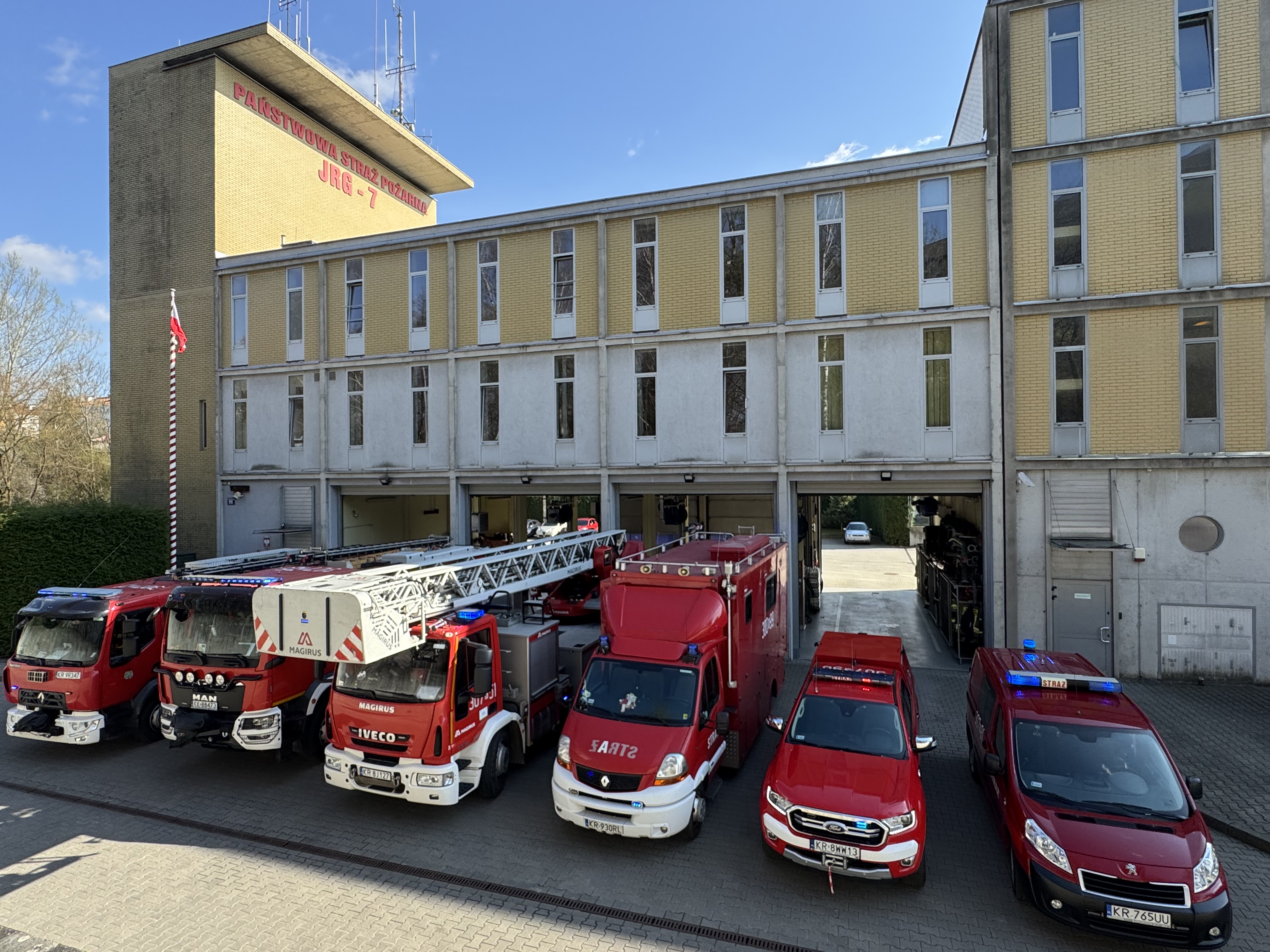 Budunek JRG 7 w Krakowie