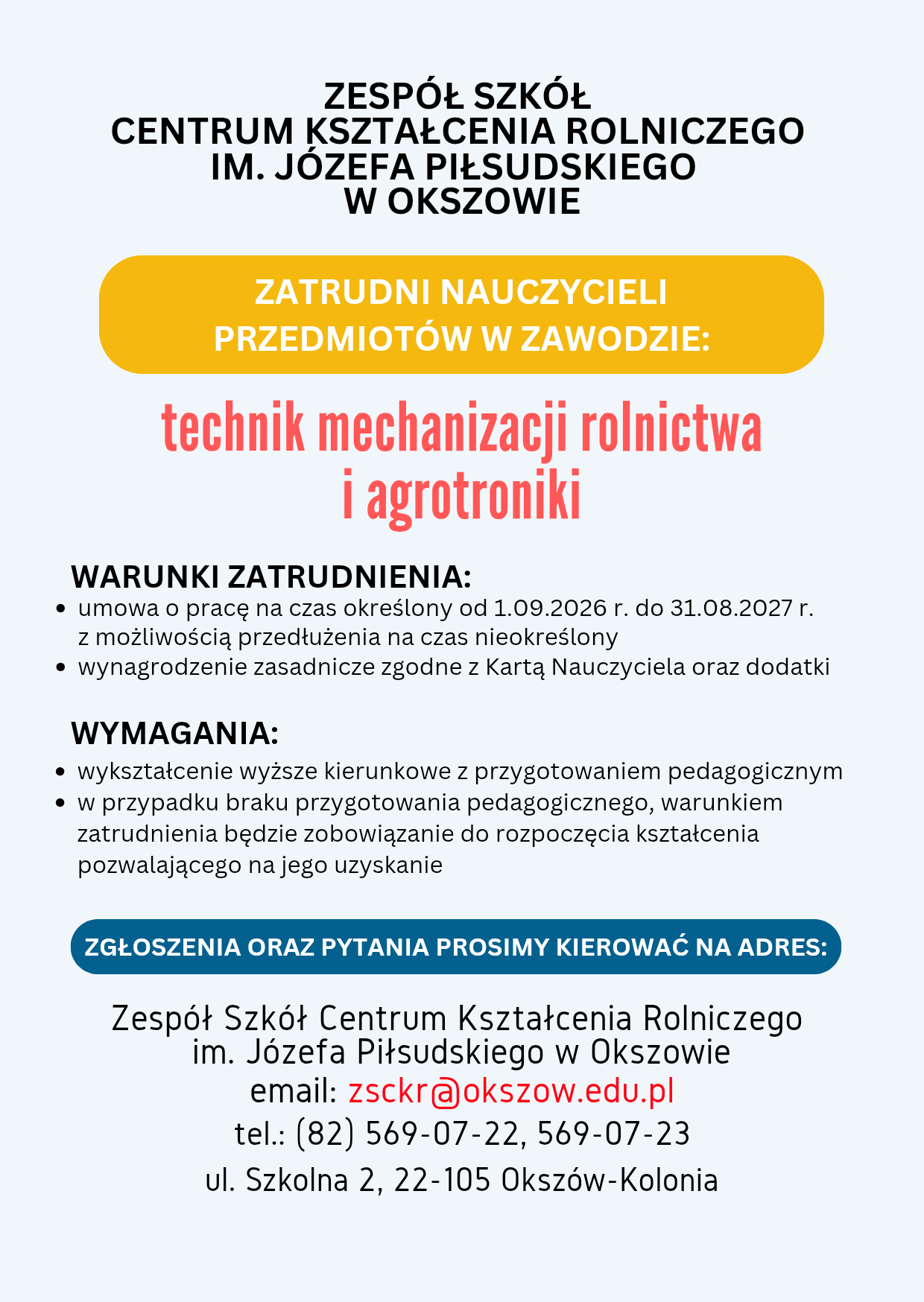Oferta pracy