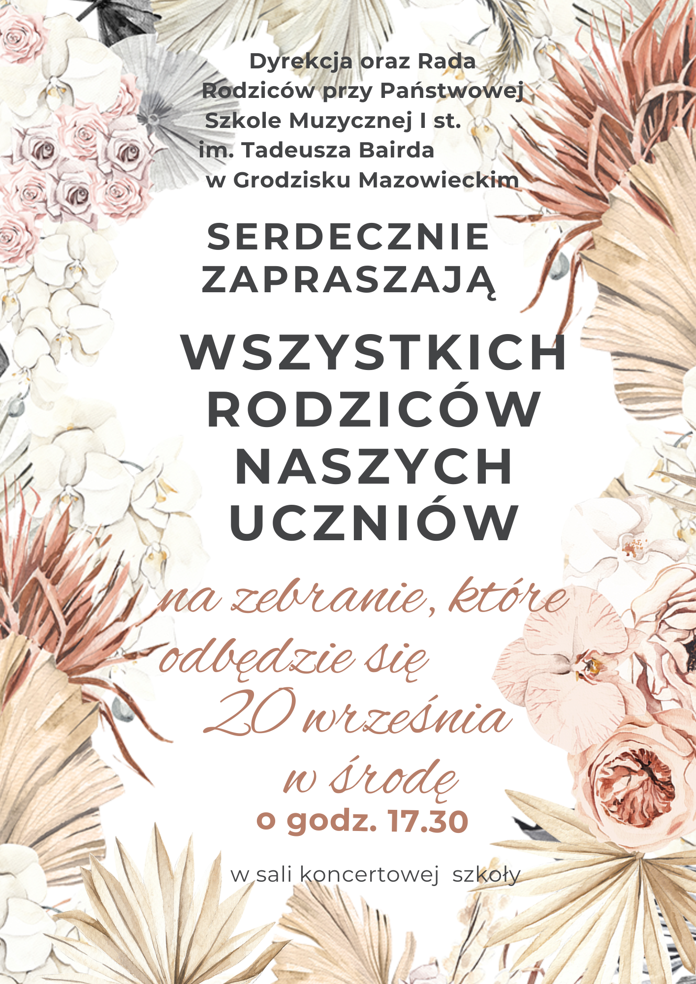 Zebranie Rodziców
