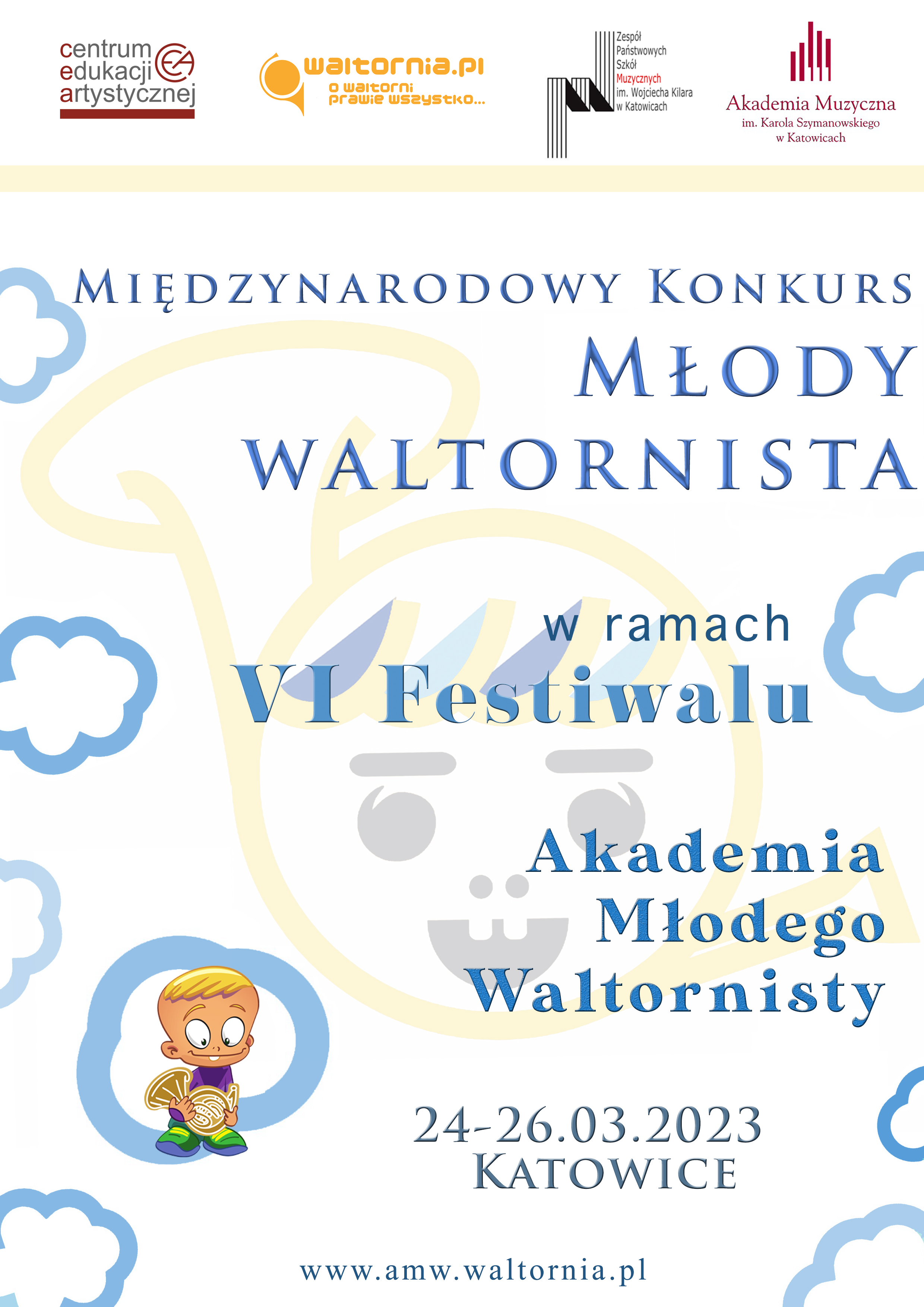 Międzynarodowy Konkurs Młody Waltornista KATOWICE 24 - 26.03.2023