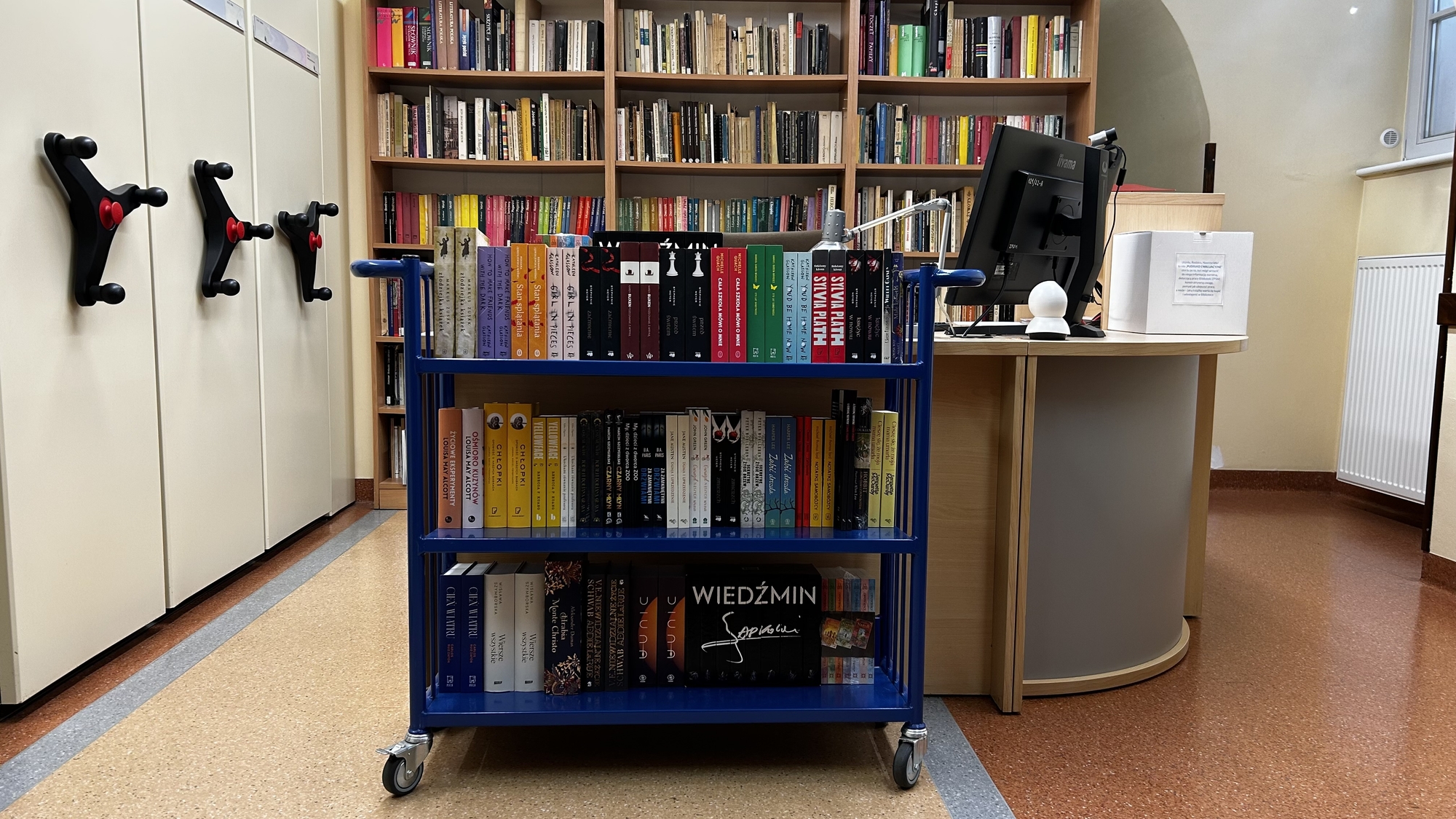 Zdjęcie przedstawia książki zakupione w ramach NPRC2.0