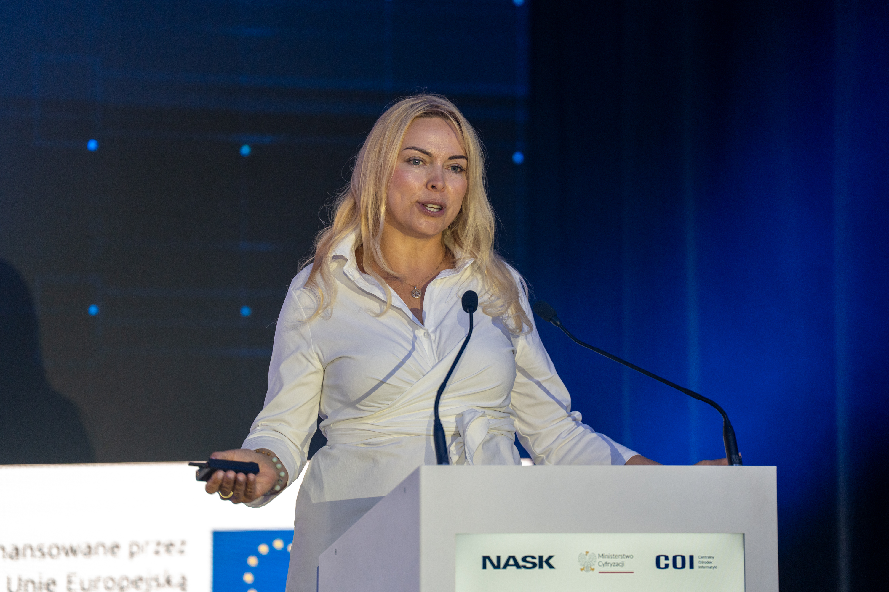 Magdalena Sawicka, dyrektor Pionu Wdrożeń i Utrzymania EZD w NASK.