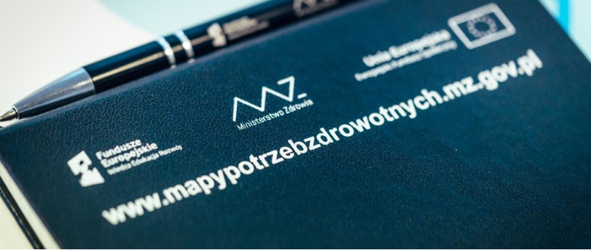 Notes z napisem mapy potrzeb zdrowotnych