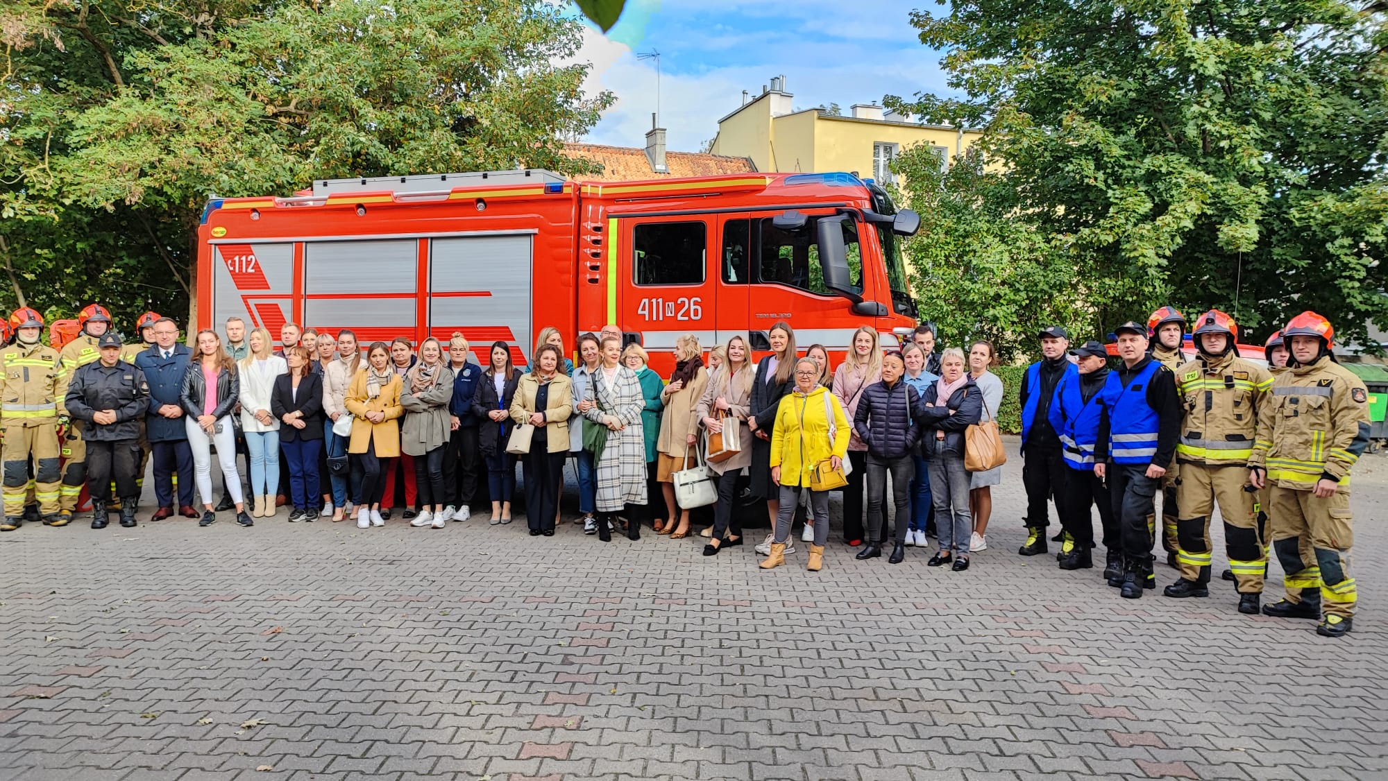 Pożar w Urzędzie Miasta – to tylko doskonalenie zawodowe strażaków PSP