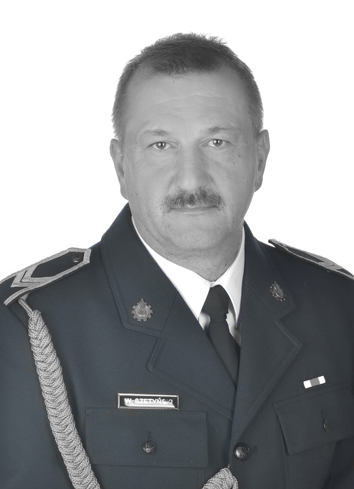 Zdjęcie portretowe st. ogn. w st. spocz. Wiesława Szetyńskiego