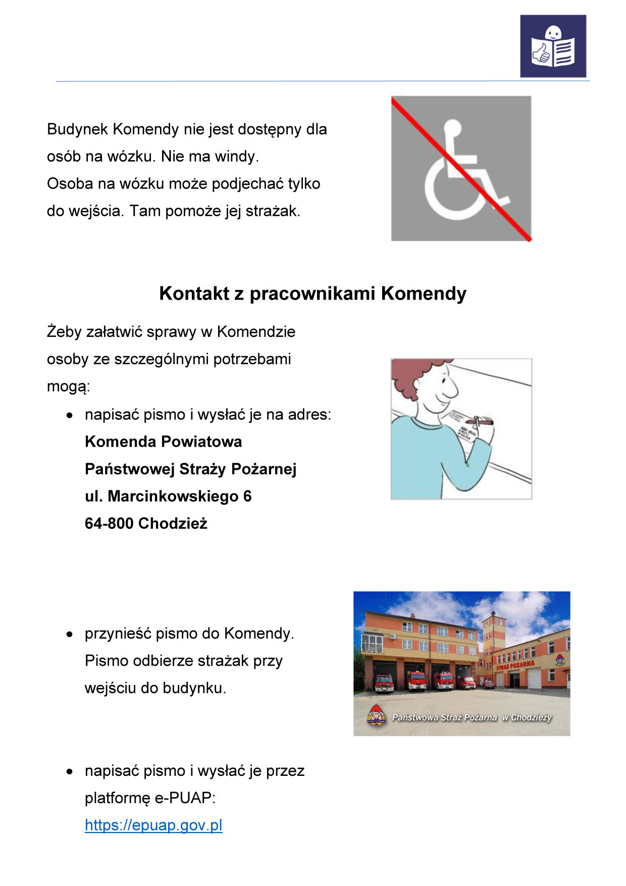 DOSTĘPNOŚĆ