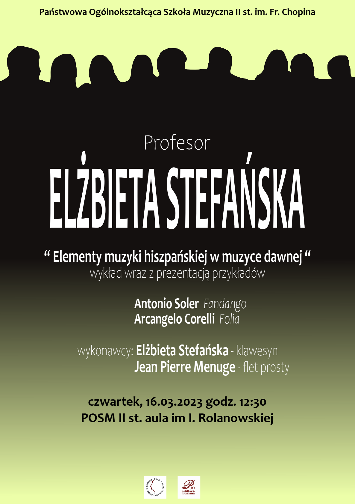 Wykład prof. Elżbiety Stefańskiej